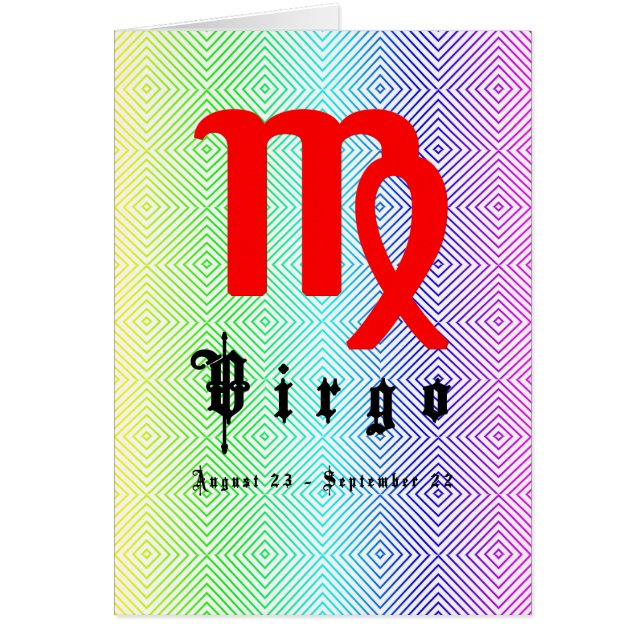 Virgo, August 23 - September 22 (Vorne)