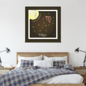 Virgo August 23 to September 23 Leinwand (Insitu (Schlafzimmer))