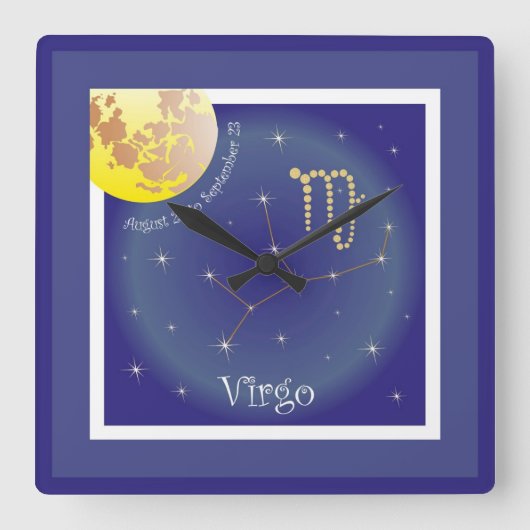 Virgo August 23 to September 23 Uhr (Vorderseite)