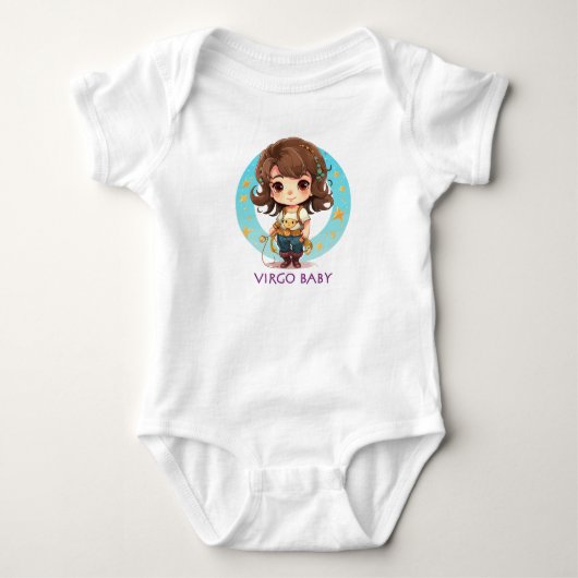 Virgo Baby 3 Strampler (Vorderseite)