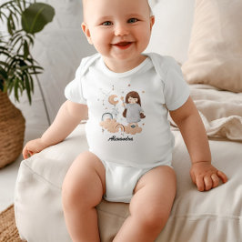Virgo Baby: Virgo's Pure Celestial Personalisiert Baby Strampler