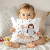 Virgo Baby - Zodiac-Zeichen individualisierbares K Kissen