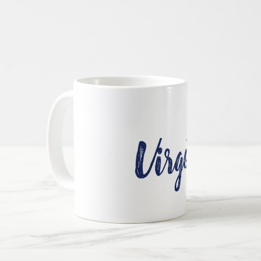 Virgo Belly Dancer Art Bellydance Kaffeetasse (Vorderseite Links)