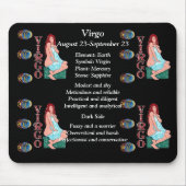 Virgo Birth Sign Zodiac Mouse Pad Mousepad (Vorne)