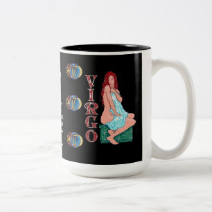 Virgo Birth Sign Zodiac Tasse