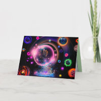 Virgo Birthday Card