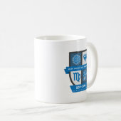 Virgo Birthday Crest™ for September 1-22 Mug Kaffeetasse (VorderseiteRechts)