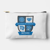 Virgo Birthday Crest™ for September 1-22 Zubehörtasche (Vorderseite)