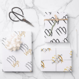 Virgo Birthday Geschenkpapier Set