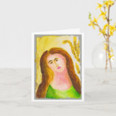 Virgo Birthday Karte (Gelbe Blume)