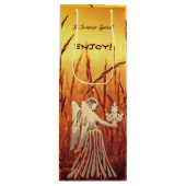 Virgo Birthday Wine Geschenktasche Geschenktüte Für Weinflaschen (Vorderseite)