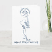 Virgo [ - BitchScope - ] Geburtskarte Karte (Vorderseite)