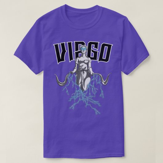 Virgo Blue T-Shirt (Design vorne)