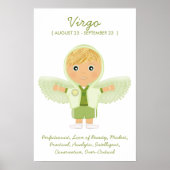 Virgo - Boy Horoscope Poster (Vorne)