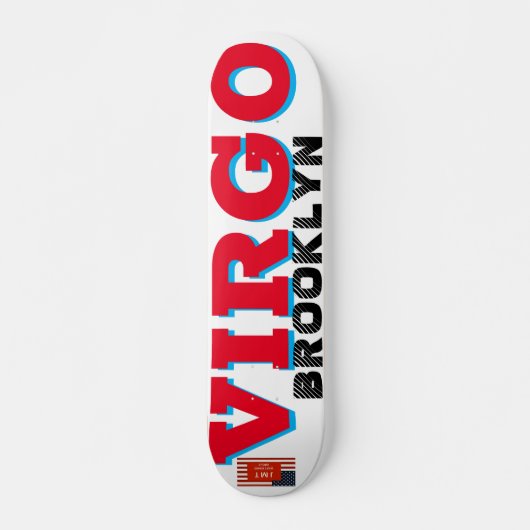 VIRGO BROOKLYN 7 3/4" Skateboarddecke Skateboard (Vorne)