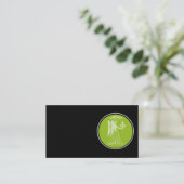 Virgo Business Card Visitenkarte (Stehend Vorderseite)