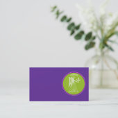 Virgo Business Card Visitenkarte (Stehend Vorderseite)