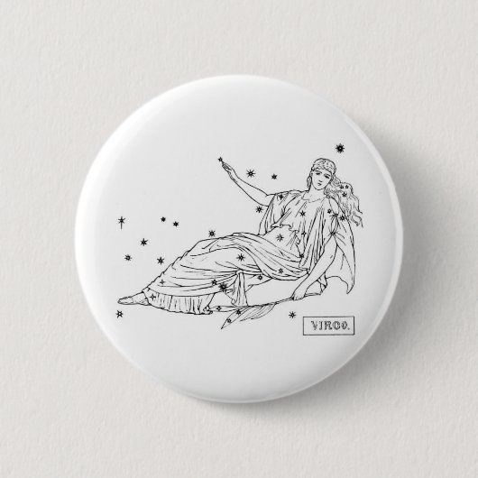 Virgo Button (Vorderseite)