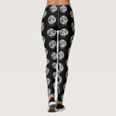Virgo Cat (Stil 1) Leggings (Rückseite)