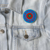 Virgo - Celestial Zodiac Button (Beispiel)