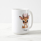 Virgo Celestial Zodiac Tasse - Ästhetische Hirsch (VorderseiteRechts)