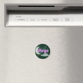 Virgo Celestical Aesthetic Moon Cloud Stars Design Magnet (In Situ (Geschirrspüler))