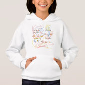 Virgo Child Astrologie Zodiac Hoodie (Vorderseite)