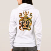 Virgo Coat of Arms Hoodie Jacket (Rückseite)