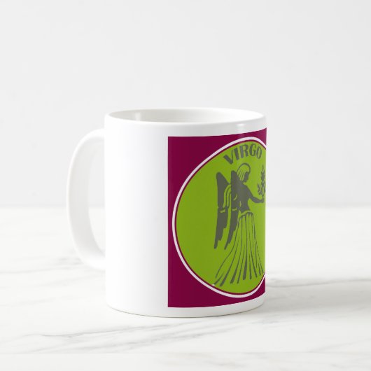 Virgo Coffee Tasse (Vorderseite Links)
