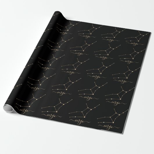 Virgo Constellation Geschenkpapier (Ungerollt)