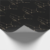 Virgo Constellation Geschenkpapier (Ecke)