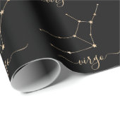 Virgo Constellation Geschenkpapier (Rolleneckpunkt)