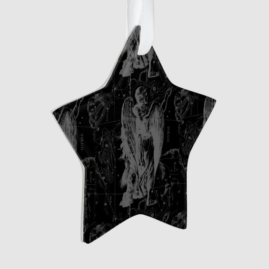 Virgo Constellation Hevelius 1690 Aug23 - Sept22 Ornament (Vorderseite)