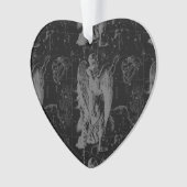 Virgo Constellation Hevelius 1690 Aug23 - Sept22 Ornament (Vorderseite)