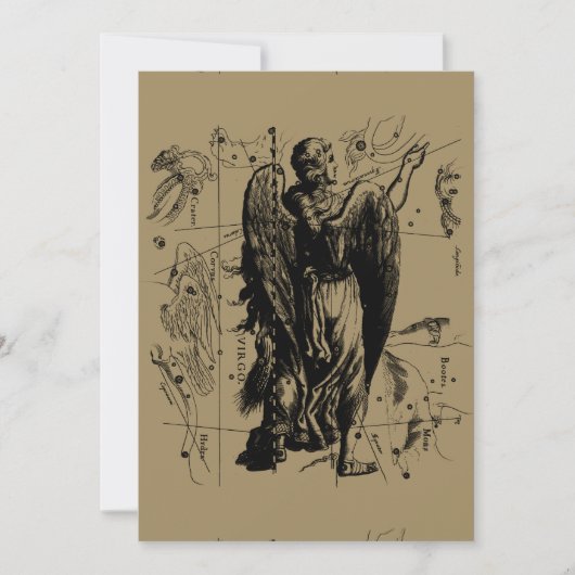 Virgo Constellation Hevelius 1690 Aug 23 Sept 22 (Vorderseite)