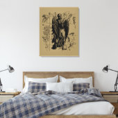 Virgo Constellation Hevelius 1690 Aug 23 Sept 22 Leinwanddruck (Insitu (Schlafzimmer))