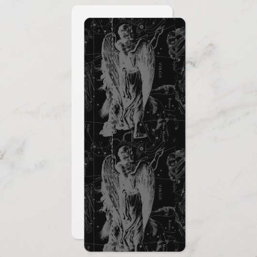 Virgo Constellation Hevelius 1690 Vintag (Vorne/Hinten)