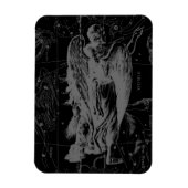 Virgo Constellation Hevelius 1690 Vintag Magnet (Vertikal)