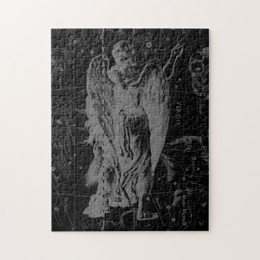 Virgo Constellation Hevelius 1690 Vintag Puzzle (Vertikal)