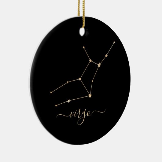 Virgo Constellation Keramik Ornament (Rechts)