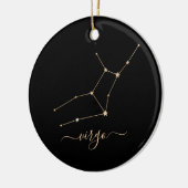 Virgo Constellation Keramik Ornament (Links)