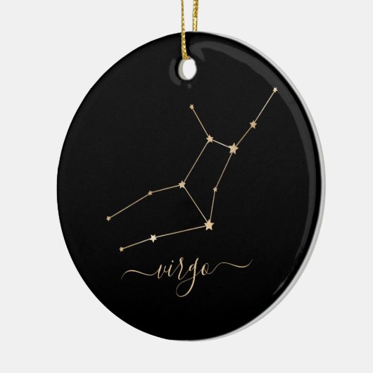Virgo Constellation Keramik Ornament (Links)