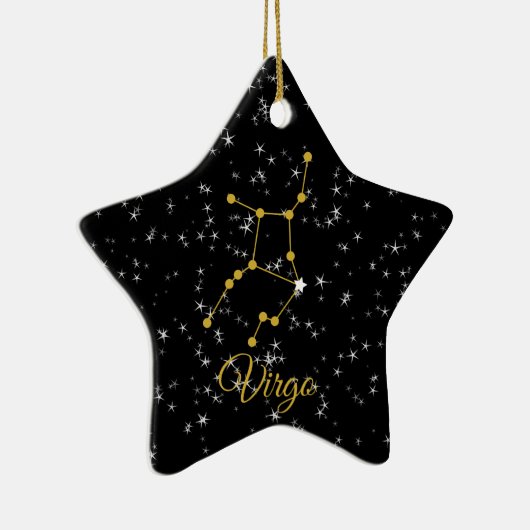 Virgo Constellation Keramik Ornament (Rechts)