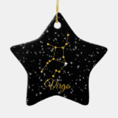 Virgo Constellation Keramik Ornament (Vorne)