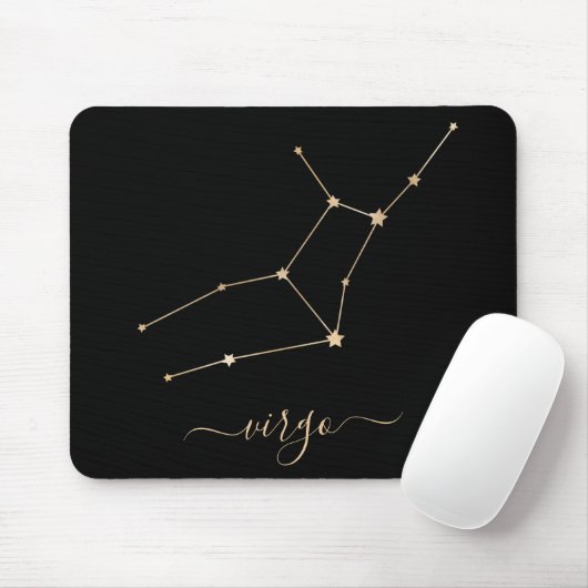 Virgo Constellation Mousepad (Mit Mouse)