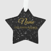 Virgo Constellation Ornament (Rückseite)