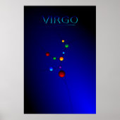 Virgo Constellation Poster (Vorne)