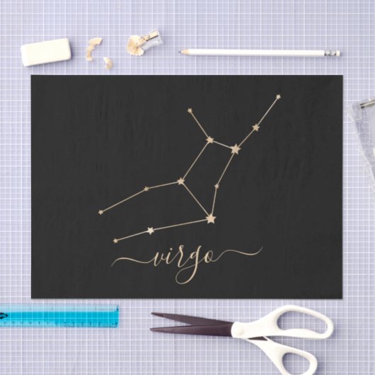Virgo Constellation Seidenpapier (Handwerk)