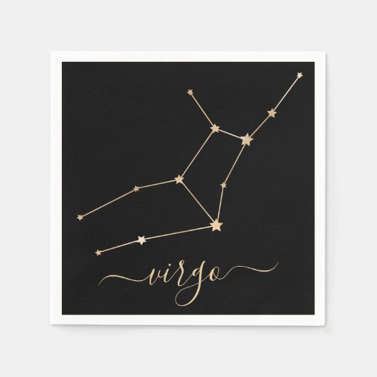 Virgo Constellation Serviette (Vorderseite)