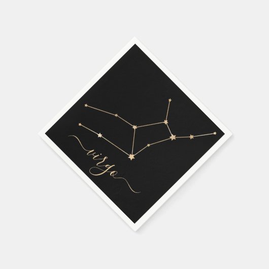 Virgo Constellation Serviette (Ecke)